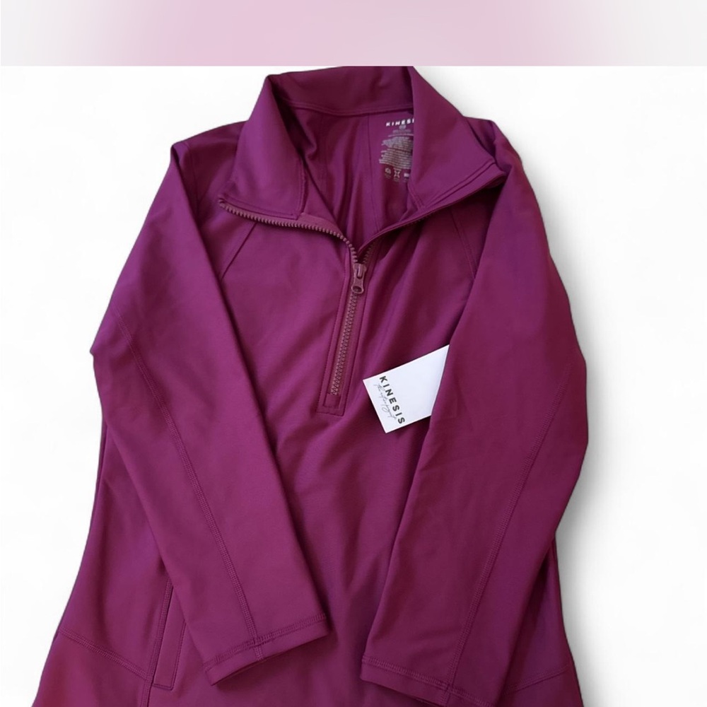 Finesse Women's Plum Zip-Up Jacket